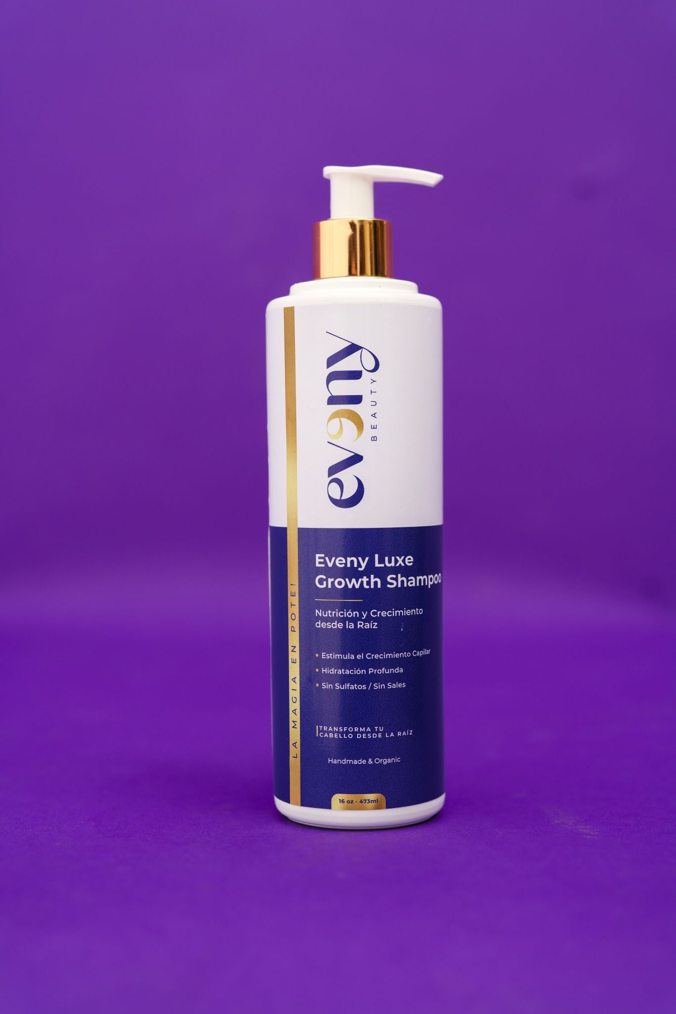 Eveny Luxe Growth Shampoo "Nutrición y Crecimiento desde la Raíz"