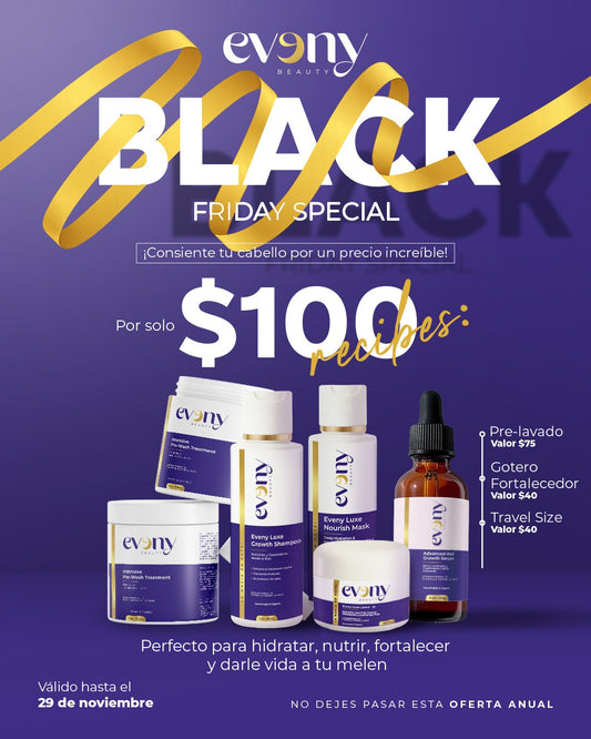Black Friday Bundle - Paquete de Black Friday ( Pre Wash + Dropper + Travel Size Kit) Brown or White